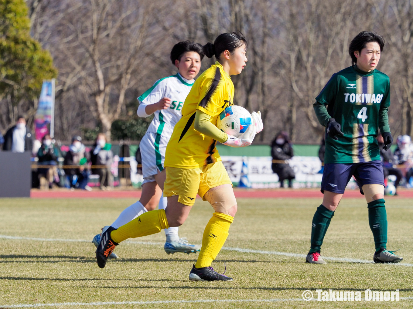 撮影日：2025年1月3日
全日本高等学校女子サッカー選手権 3回戦