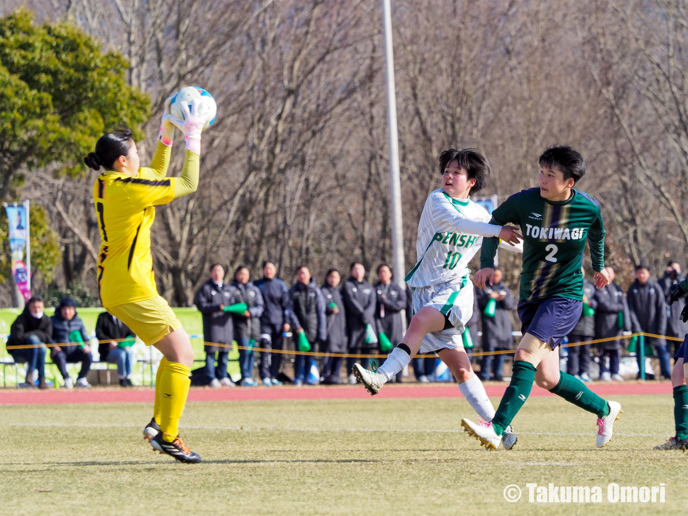 撮影日：2025年1月3日
全日本高等学校女子サッカー選手権 3回戦