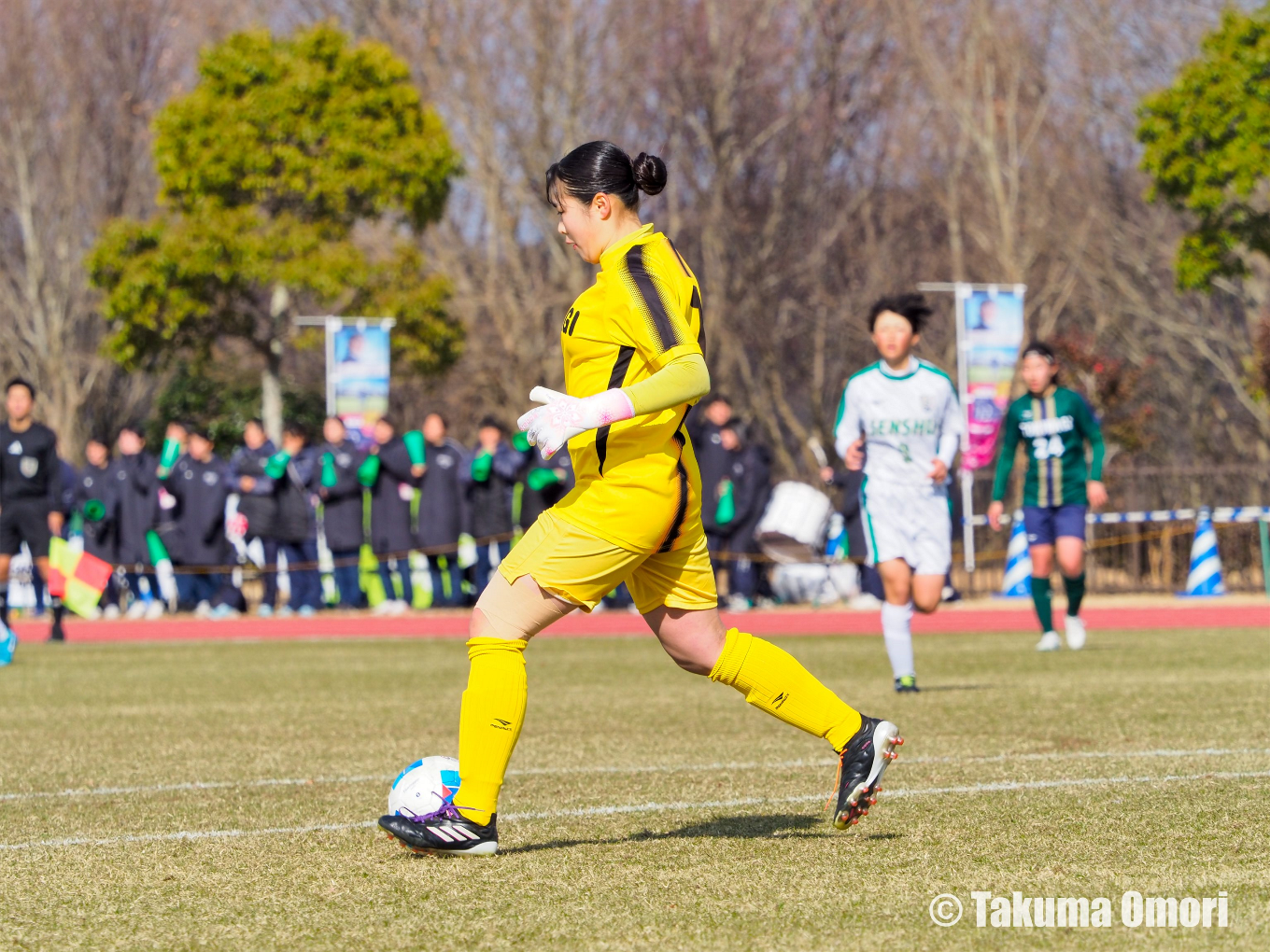 撮影日：2025年1月3日
全日本高等学校女子サッカー選手権 3回戦