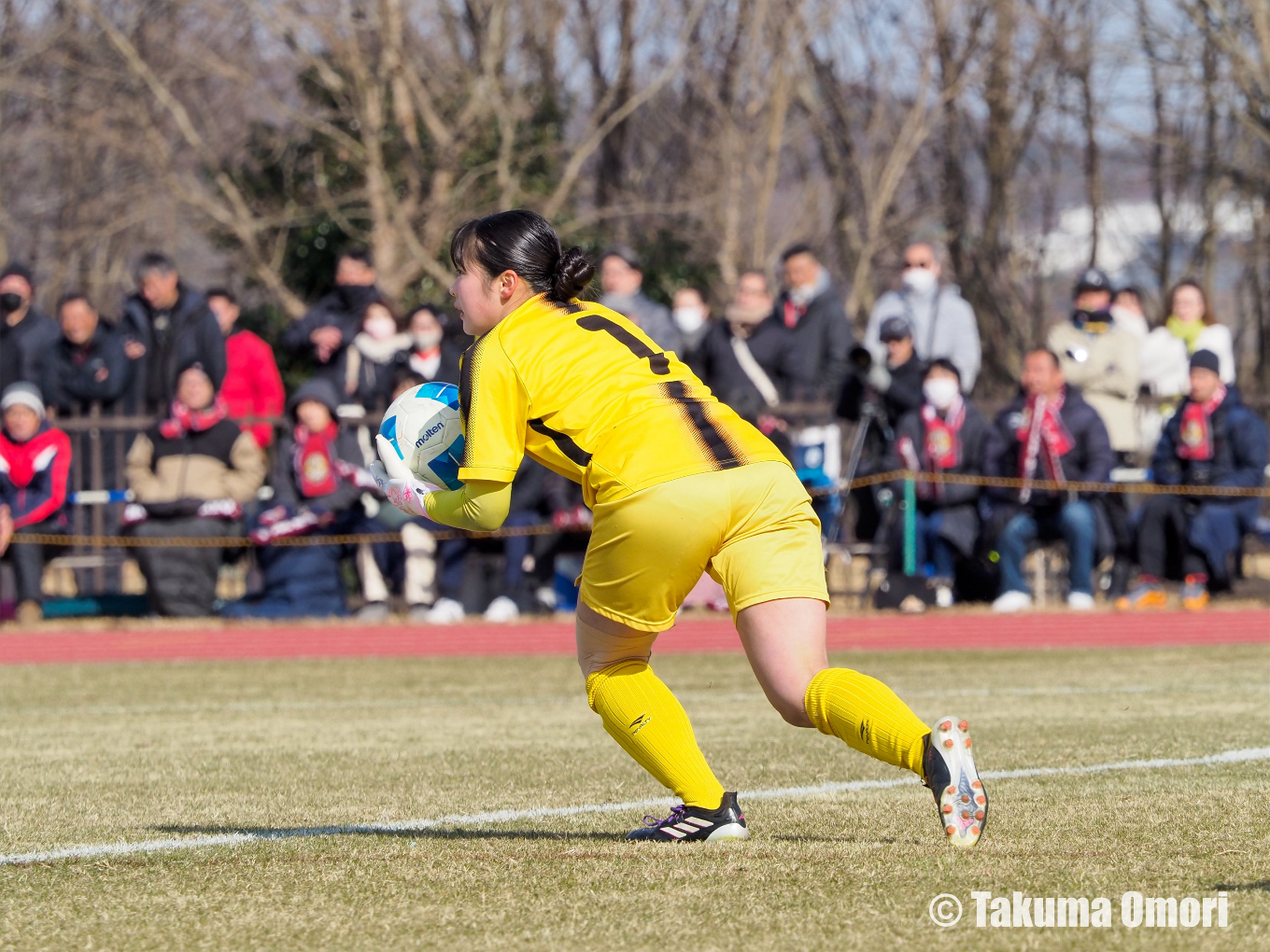 撮影日：2024年1月5日
全日本高等学校女子サッカー選手権 準々決勝