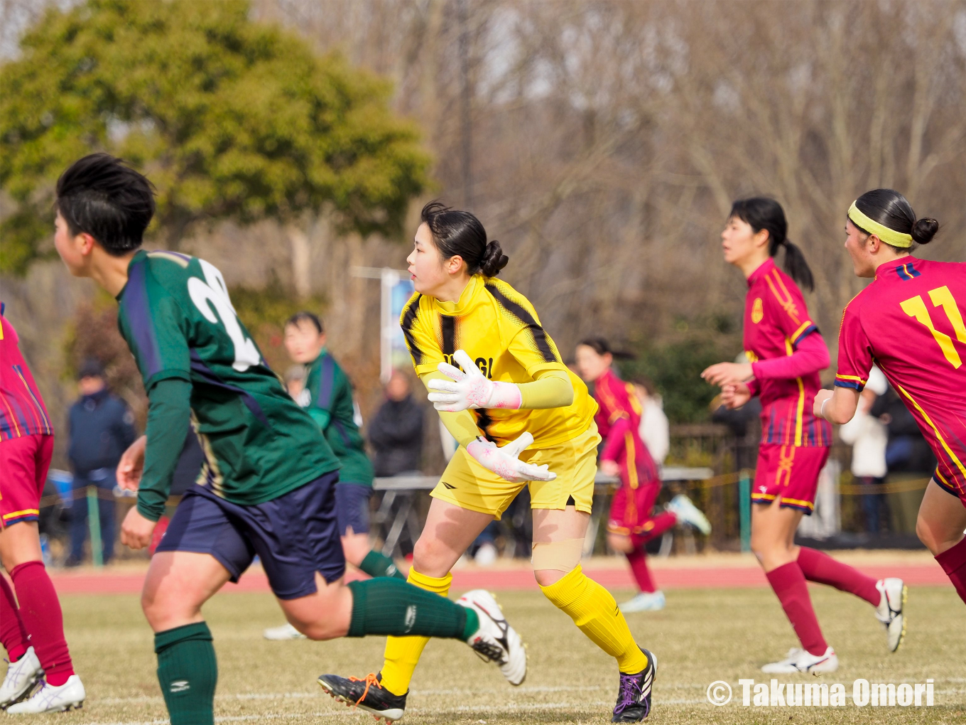 撮影日：2024年1月5日
全日本高等学校女子サッカー選手権 準々決勝