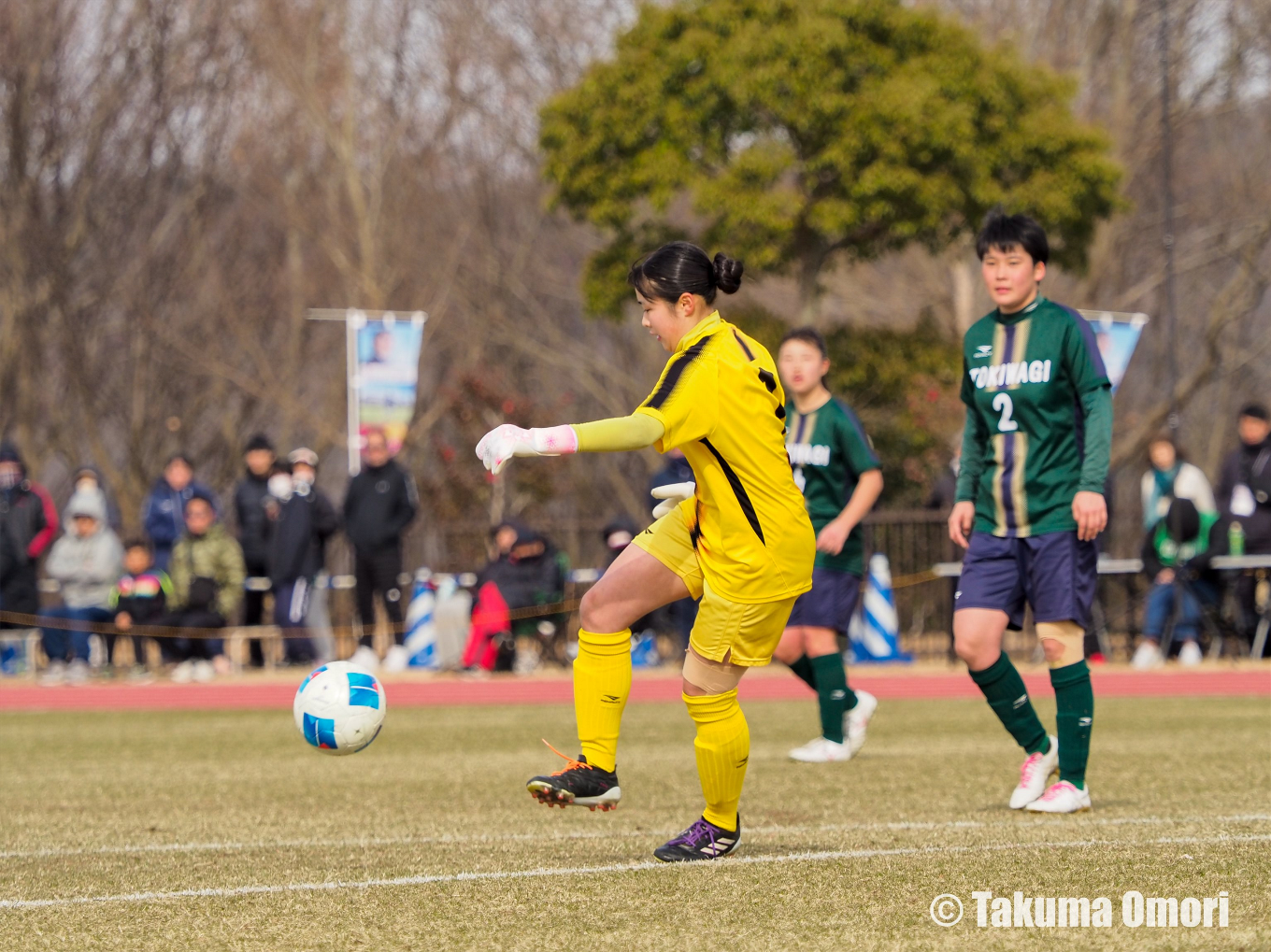 撮影日：2024年1月5日
全日本高等学校女子サッカー選手権 準々決勝