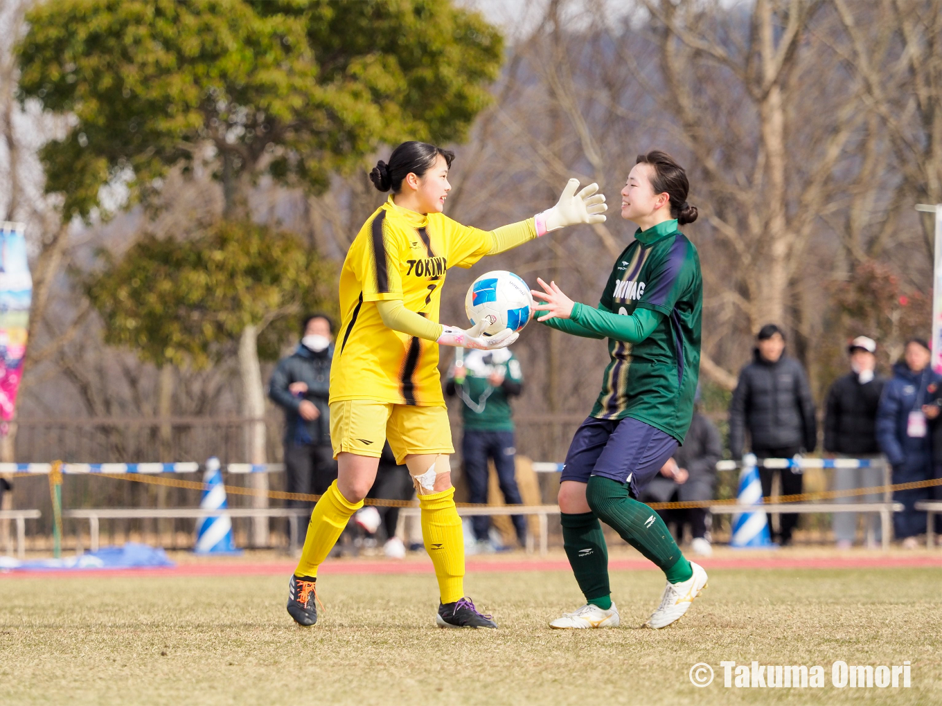 撮影日：2024年1月5日
全日本高等学校女子サッカー選手権 準々決勝