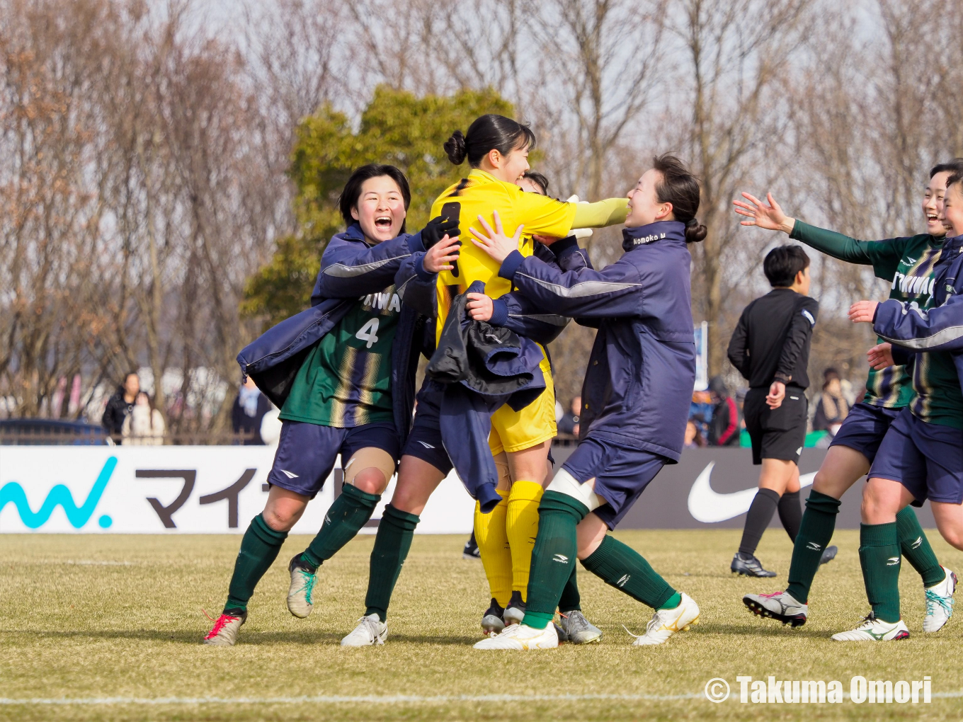 撮影日：2024年1月5日
全日本高等学校女子サッカー選手権 準々決勝