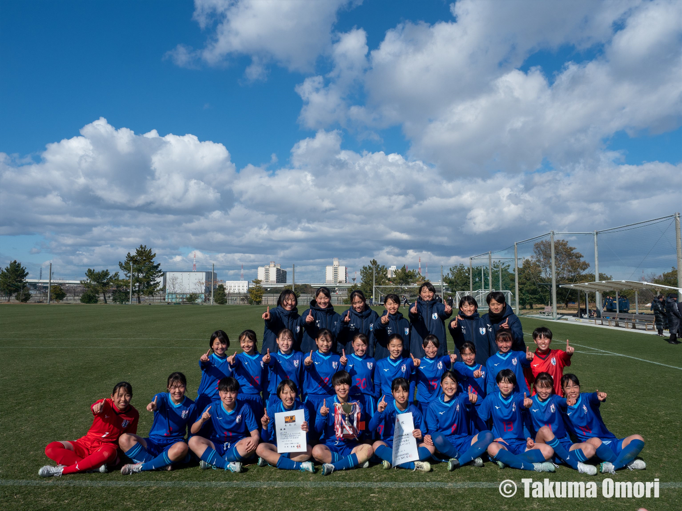 撮影日：2025年2月9日
大阪高校新人サッカー大会 決勝