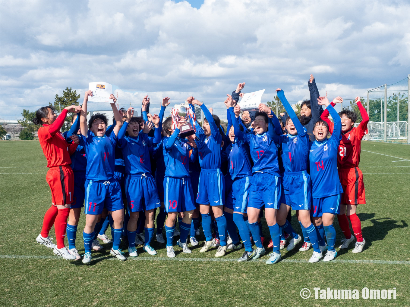 撮影日：2025年2月9日
大阪高校新人サッカー大会 決勝