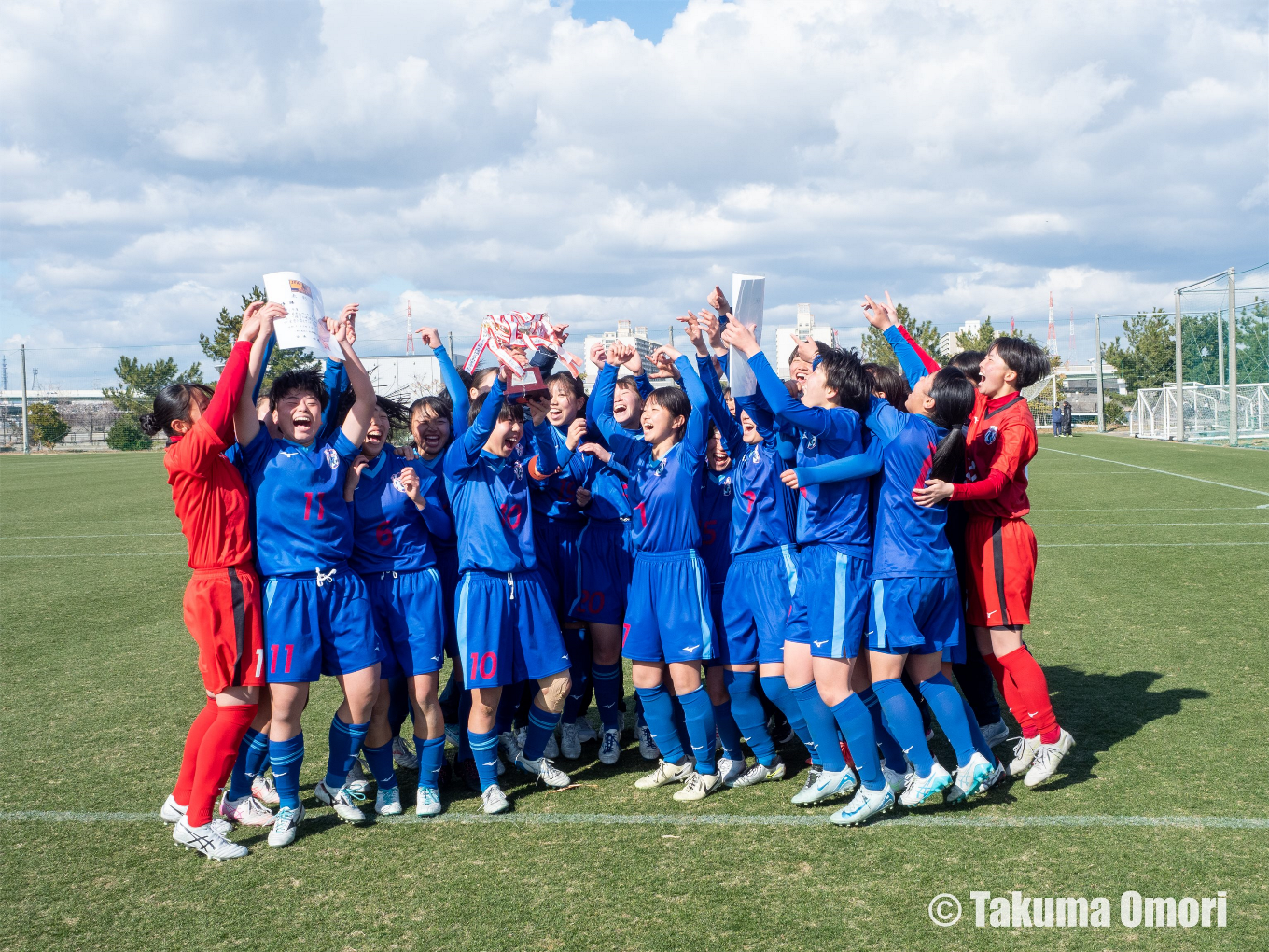 撮影日：2025年2月9日
大阪高校新人サッカー大会 決勝