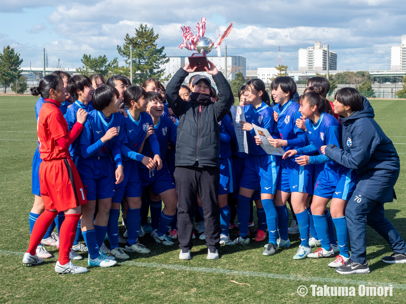 撮影日：2025年2月9日
大阪高校新人サッカー大会 決勝