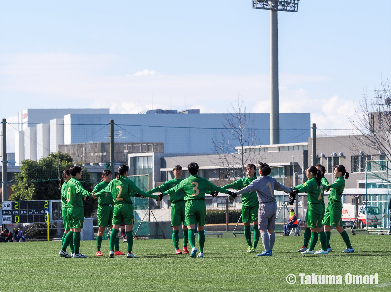 撮影日：2025年2月9日
大阪高校新人サッカー大会 3位決定戦