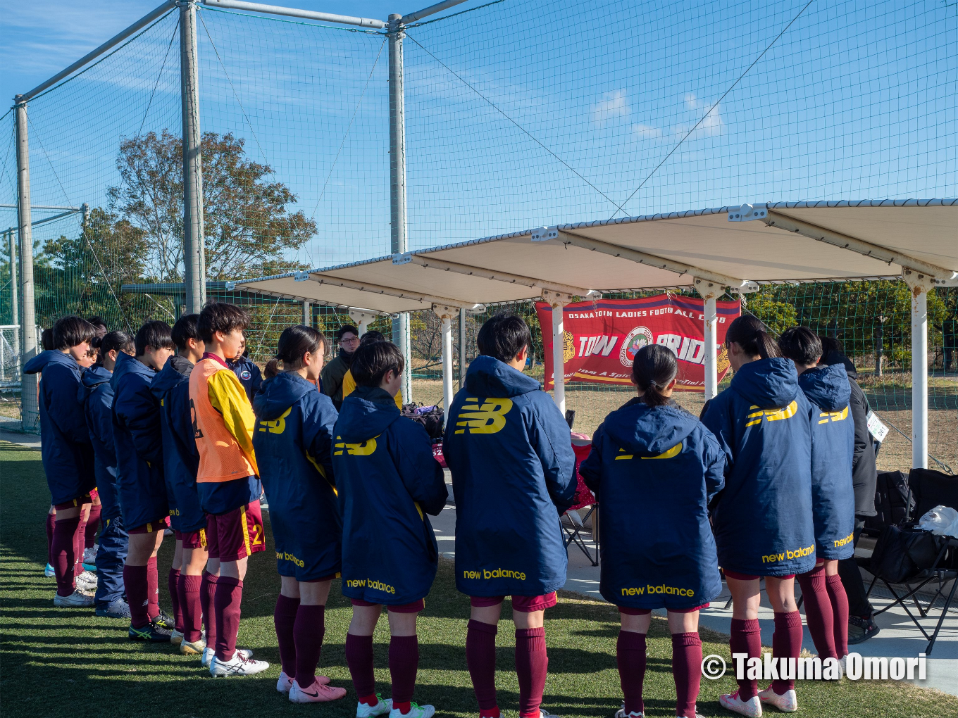 撮影日：2025年2月9日
大阪高校新人サッカー大会 3位決定戦