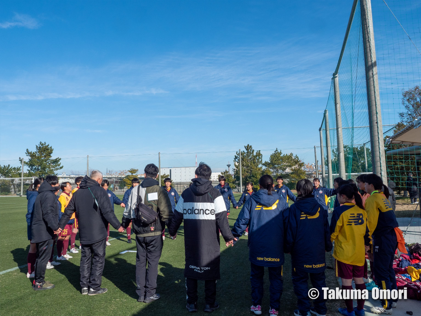 撮影日：2025年2月9日
大阪高校新人サッカー大会 3位決定戦