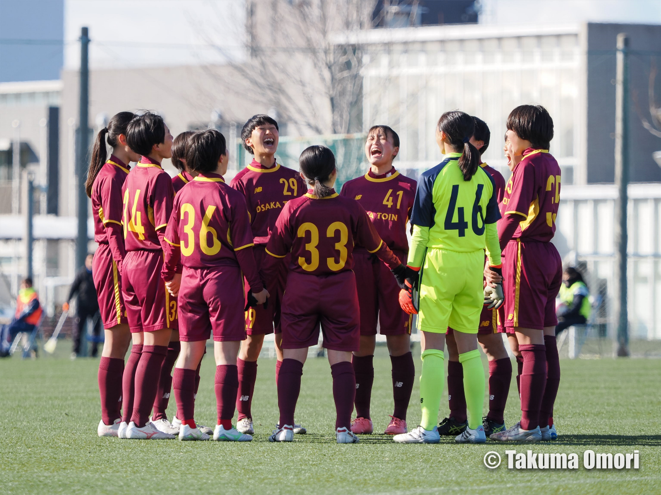 撮影日：2025年2月9日
大阪高校新人サッカー大会 3位決定戦